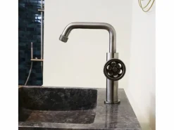 Essebagno Grifo|Indus mezclador bajo lavabo acero inoxidable