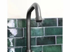 Essebagno Grifo De Cocina|Indus mezclador para fregadero metalizado