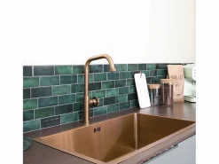 Essebagno Indus mezclador para fregadero cobre cepillado Cobrizo Clearance