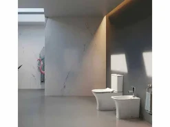 Inodoro cerámica NIKKO cisterna baja^Aquore Discount