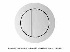 Aquore Inodoro cerámica PARIS cisterna baja Blanco New