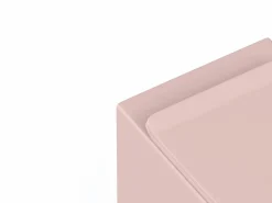 Vente-unique Inodoro flotante de cerámica mate sin borde, JAVOINE Rosa Online