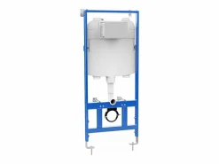 Vente-unique Inodoro Suspendido|Inodoro flotante mate con estructura de soporte y placa de activación, JAVOINE