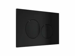 Vente-unique Inodoro flotante mate con bastidor y placa de accionamiento negra, JAVOINE Negro Hot