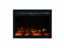Insert eléctrico INFINITY para chimenea eléctrica - fuego premium - empotrada - 66x14x50 cm - chimenea LED con calefacción 750/1500 W^ Sale