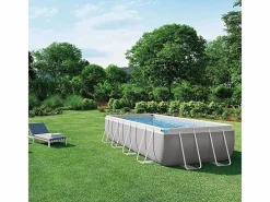 Intex 26792 Prism Metal Frame piscina elevada 488x244x107 cm Gris Outlet