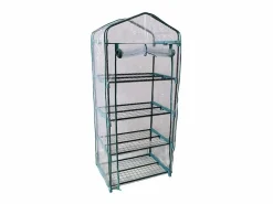 Invernadero de balcón de 4 niveles - Suan - Acero - Dimensiones : 69 x 49 x 160 cm^ Discount