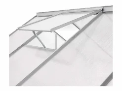 Habitat et jardin Invernadero de policarbonato "Basilic" - 8 m² - Gris Transparente Sale