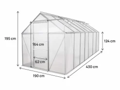Habitat et jardin Invernadero de policarbonato 