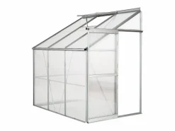 Invernadero de Policarbonato "Aneth"- 2 m² - Gris^Habitat et jardin Discount
