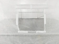 Habitat et jardin Invernadero de túnel "Mimosa" con puerta - 9 m² - 180 g - Blanco Online