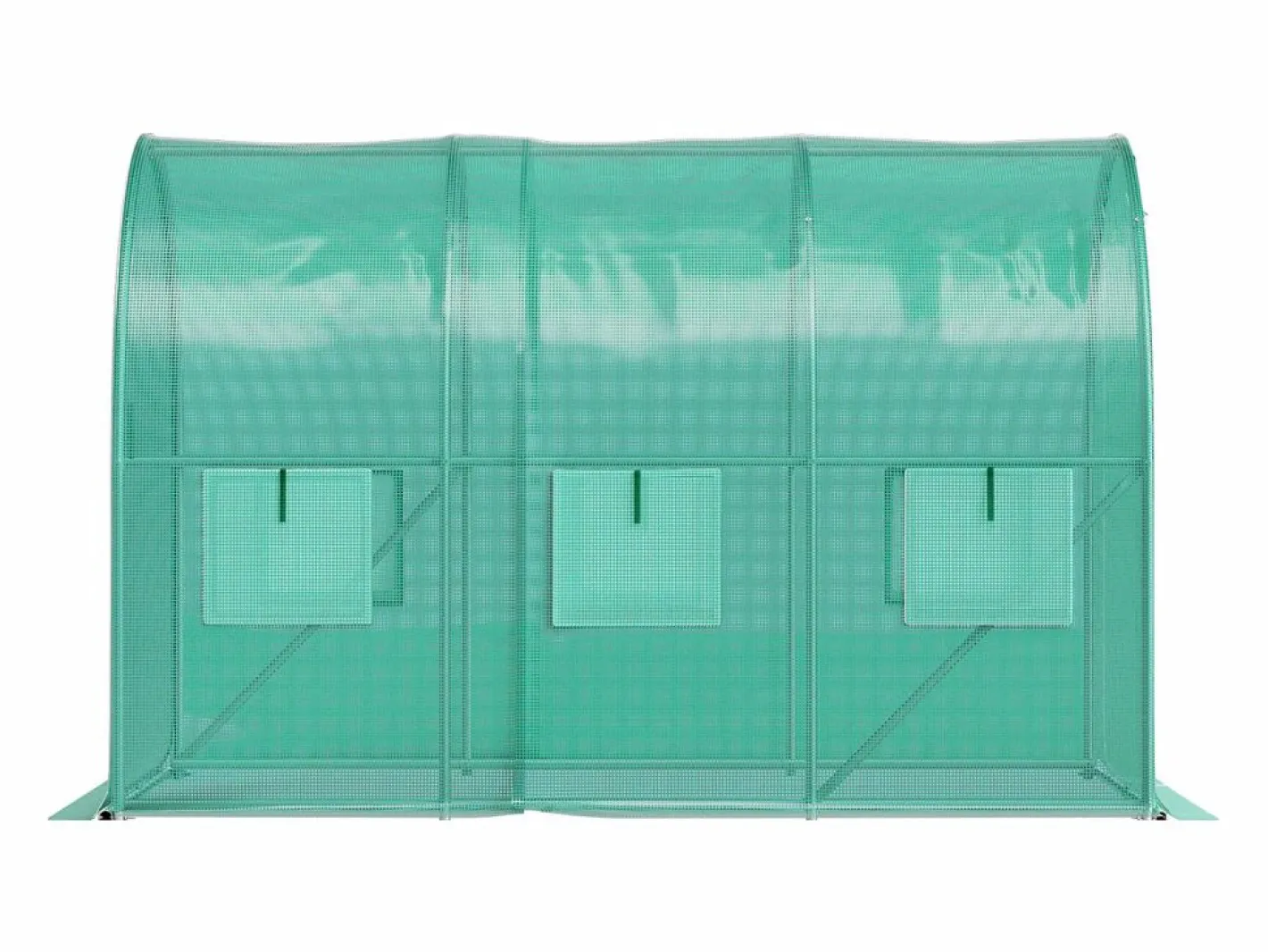 Invernadero De Jardín|Invernadero Tipo Túnel SucceBuy 304,8 x 213,36 x 213,36 cm, Estructura Galvanizada, Cubierta Impermeable