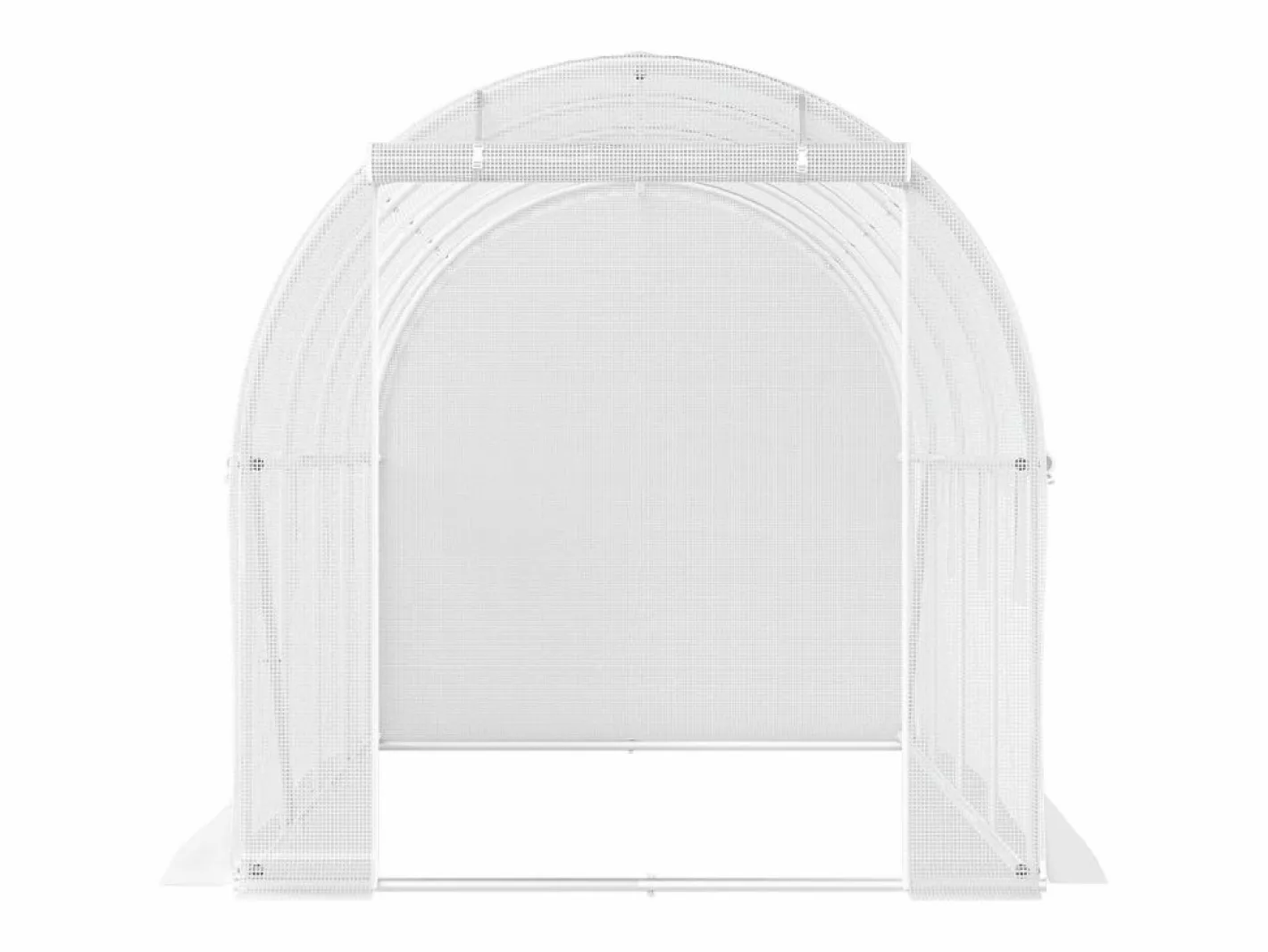 Invernadero Tipo Túnel SucceBuy 457,2 x 213,36 x 213,36 cm Invernadero para Caminar, Estructura Galvanizada y Cubierta Impermeable^ Sale