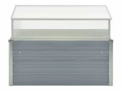 Invernadero 100x100x85 cm acero galvanizado^Clicnbuy