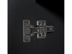 ModernLuxe Isla Cocina|Isla central de cocina con 2 puertas y 2 cajones - Tablero extensible - Encimeras de mármol artificial - 133(202)x59x93,5 cm - Para 2 a 6 personas - + Blanco