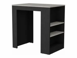 TuHome Isla de Cocina Chicago en Melamina, con Estantes , 91.28 cm X 91.99 cm X 58.97 cm , Multicolor Outlet