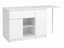 Vente-unique Isla Cocina|Isla de cocina con 2 puertas, 1 cajón y 2 estantes - - TUNORI