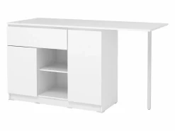 Vente-unique Isla Cocina|Isla de cocina con 2 puertas, 1 cajón y 2 estantes - - TUNORI