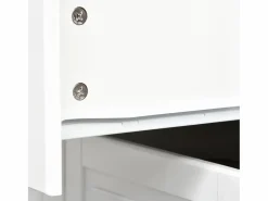 Isla de cocina Kalos extensible con ruedas 92,5x128,8x75,5 cm^Homcom Outlet