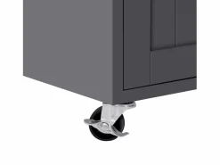 Isla Cocina|Isla de cocina móvil - Carrito de cocina con 4 puertas y 2 cajones - Superficie extensible y especiero