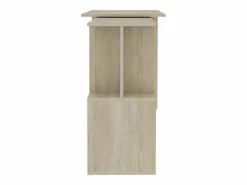 Jakobstad Escritorio de esquina contrachapada color roble 200x50x76 cm^Garden Furniture Sale