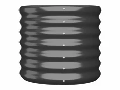 Clicnbuy Jardinera acero con recubrimiento polvo antracita 40x40x36 cm Gris antracita Best