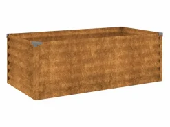 Clicnbuy Jardinera|Jardinera acero corten 100x50x36 cm