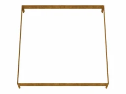 Clicnbuy Jardinera|Jardinera acero corten 100x100x18,5 cm