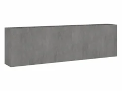 Clicnbuy Jardinera acero corten 280x40x80 cm Marru00f3n Clearance