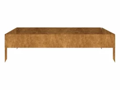 Clicnbuy Jardinera|Jardinera acero corten 100x100x26 cm