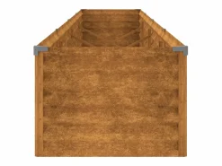 Clicnbuy Jardinera acero corten 386x50x36 cm Marru00f3n Online