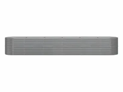 Jardinera|Jardinera arriate acero recubrimiento polvo 440x80x68 cm ES64766