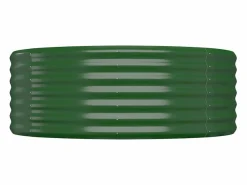 Clicnbuy Jardinera|Jardinera arriate acero recubrimiento polvo 100x100x36 cm
