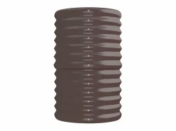 Clicnbuy Jardinera|Jardinera arriate acero recubrimiento polvo marrón 224x40x68 cm