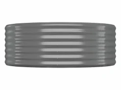 Jardinera arriate acero recubrimiento polvo 175x100x36 cm^Clicnbuy Discount