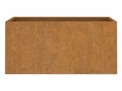 Clicnbuy Jardinera|Jardinera de acero corten 62x30x29 cm