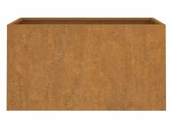 Jardinera de acero corten 62x40x39 cm^Clicnbuy Online