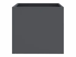 Clicnbuy Jardinera|Jardinera de acero laminado en frío antracita 32x30x29 cm