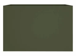 Jardinera de acero laminado en frío oliva 62x47x46 cm^Clicnbuy Sale