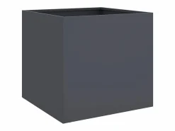 Jardinera de acero laminado en frío antracita 42x40x39 cm^Clicnbuy Discount