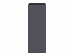 Clicnbuy Jardinera|Jardinera de acero laminado en frío antracita 32x27,5x75 cm