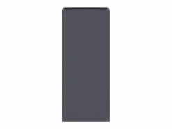 Clicnbuy Jardinera|Jardinera de acero laminado en frío antracita 32x27,5x75 cm