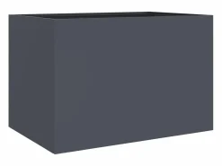 Jardinera de acero laminado en frío antracita 62x47x46 cm^Clicnbuy Outlet