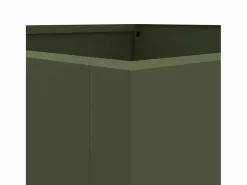 Jardinera de acero laminado en frío oliva 42x38x75 cm^Clicnbuy Online