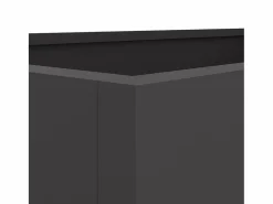 Clicnbuy Jardinera de acero laminado en frío 62x30x29 cm Negro New