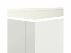 Clicnbuy Jardinera de acero laminado en frío 62x47x46 cm Blanco Discount