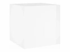 Clicnbuy Jardinera|Jardinera de madera contrachapada brillante 40x40x40 cm
