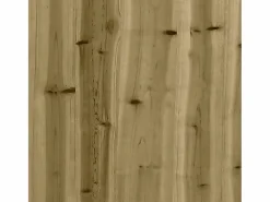 Clicnbuy Jardinera de madera de pino impregnada 80x40x50 cm Marru00f3n Discount