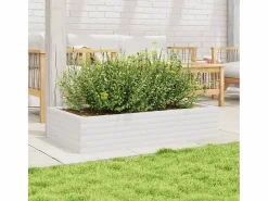 Clicnbuy Jardinera|Jardinera de madera maciza de pino 110x60x23 cm