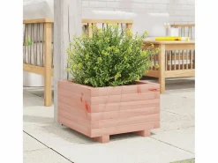 Jardinera de madera maciza Douglas 40x40x26,5 cm^Clicnbuy